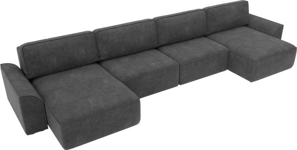 Диван П-образный Лига Диванов Лига-048 лонг / 128345