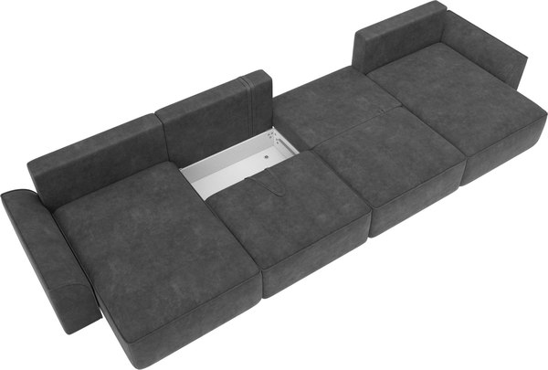 Диван П-образный Лига Диванов Лига-048 лонг / 128345