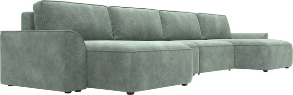 Диван П-образный Лига Диванов Лига-048 лонг / 128346