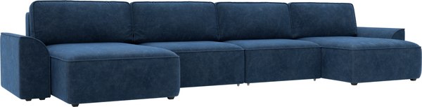 Диван П-образный Лига Диванов Лига-048 лонг / 128347 - фото