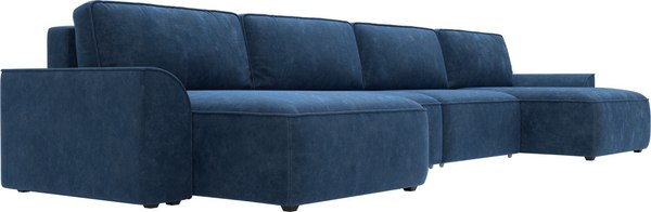 Диван П-образный Лига Диванов Лига-048 лонг / 128347