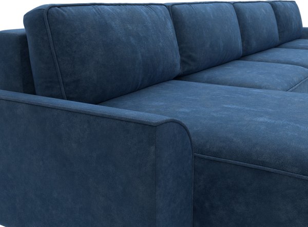 Диван П-образный Лига Диванов Лига-048 лонг / 128347