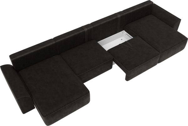 Диван П-образный Лига Диванов Лига-048 лонг / 128348