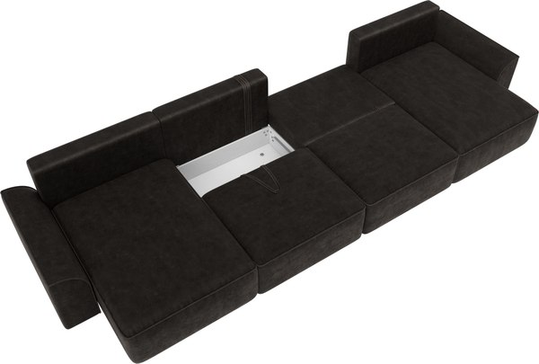 Диван П-образный Лига Диванов Лига-048 лонг / 128348