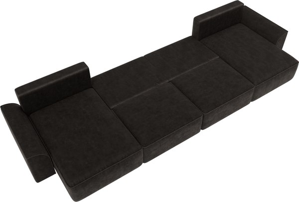 Диван П-образный Лига Диванов Лига-048 лонг / 128348