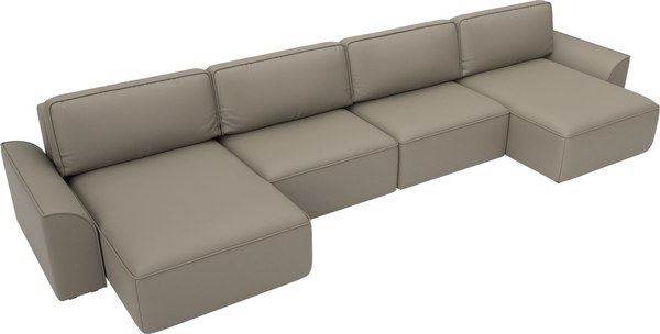 Диван П-образный Лига Диванов Лига-048 лонг / 128349