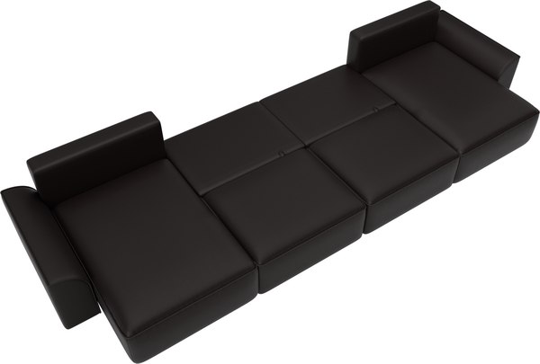 Диван П-образный Лига Диванов Лига-048 лонг / 128350