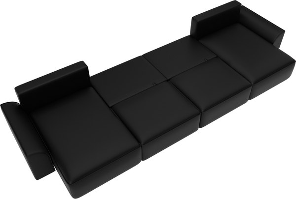 Диван П-образный Лига Диванов Лига-048 лонг / 128352