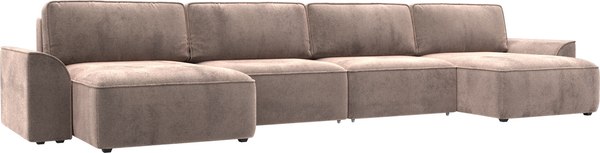 Диван П-образный Лига Диванов Лига-048 лонг / 128355 - фото