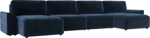 Диван П-образный Лига Диванов Лига-048 лонг / 128356 - фото