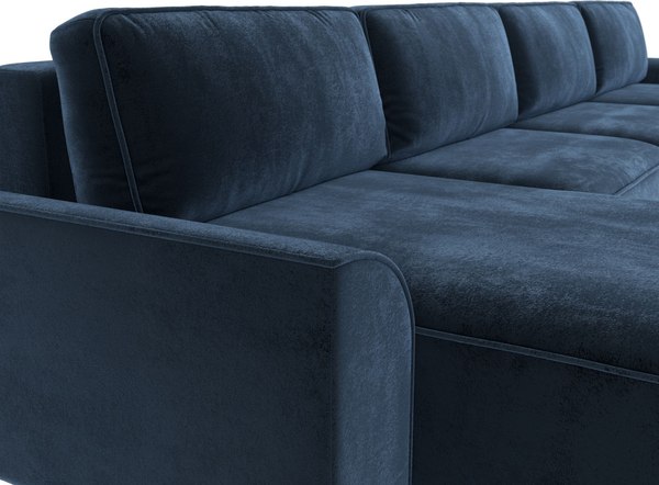 Диван П-образный Лига Диванов Лига-048 лонг / 128356