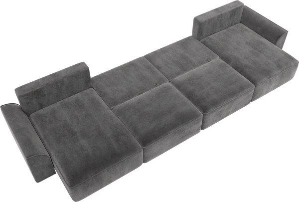 Диван П-образный Лига Диванов Лига-048 лонг / 128357