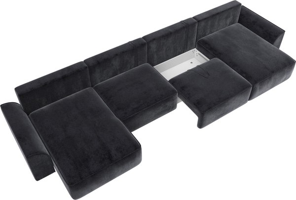 Диван П-образный Лига Диванов Лига-048 лонг / 128358