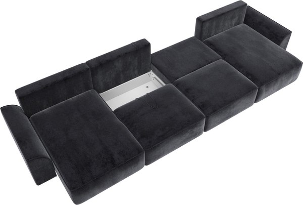 Диван П-образный Лига Диванов Лига-048 лонг / 128358