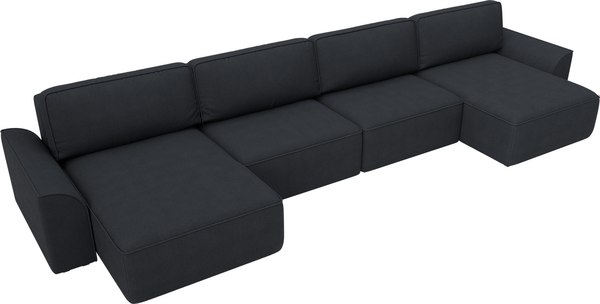 Диван П-образный Лига Диванов Лига-048 лонг / 128359