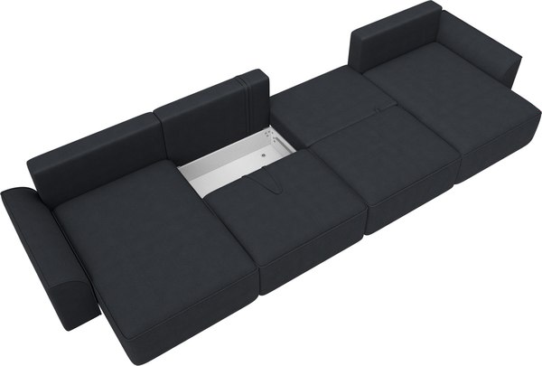 Диван П-образный Лига Диванов Лига-048 лонг / 128359