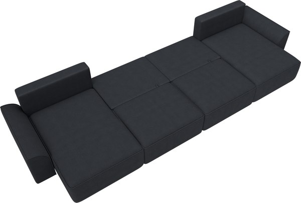 Диван П-образный Лига Диванов Лига-048 лонг / 128359