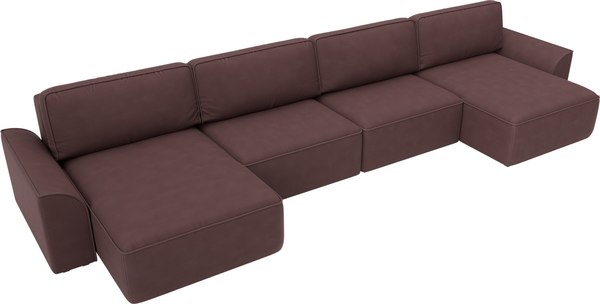 Диван П-образный Лига Диванов Лига-048 лонг / 128360