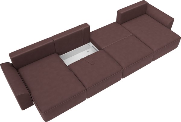 Диван П-образный Лига Диванов Лига-048 лонг / 128360