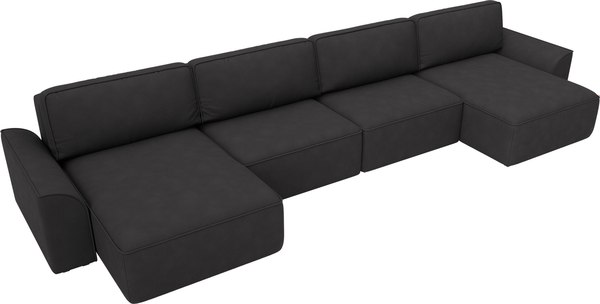 Диван П-образный Лига Диванов Лига-048 лонг / 128361