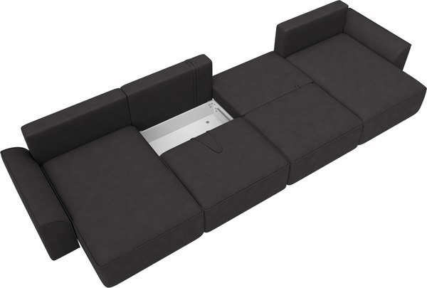 Диван П-образный Лига Диванов Лига-048 лонг / 128361