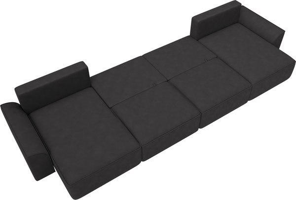 Диван П-образный Лига Диванов Лига-048 лонг / 128361