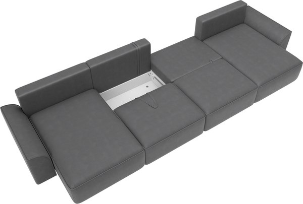 Диван П-образный Лига Диванов Лига-048 лонг / 128362