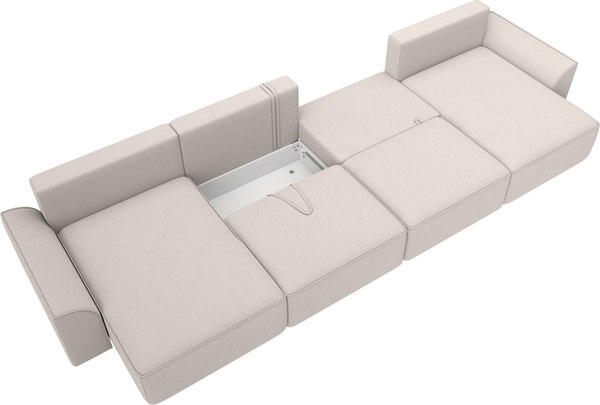 Диван П-образный Лига Диванов Лига-048 лонг / 128363