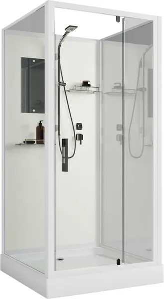 Душевая кабина Niagara Standart ST100/15Q/BK 100х100х200