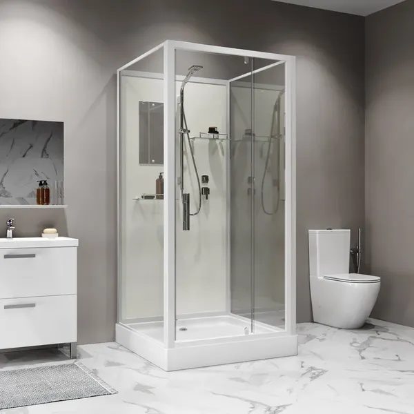 Душевая кабина Niagara Standart ST100/15Q/BK 100х100х200