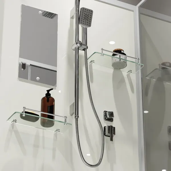 Душевая кабина Niagara Standart ST100/15Q/BK 100х100х200