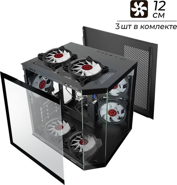 Корпус для компьютера Ginzzu V190