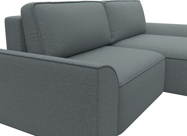 Диван угловой Лига Диванов Лига-048 НПБ универсальный / 128266