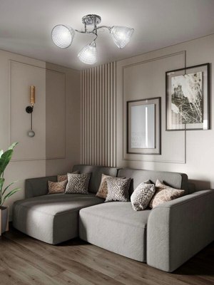 Люстра Aitin-Pro НПБ 02-3x60-101 / 6122/3