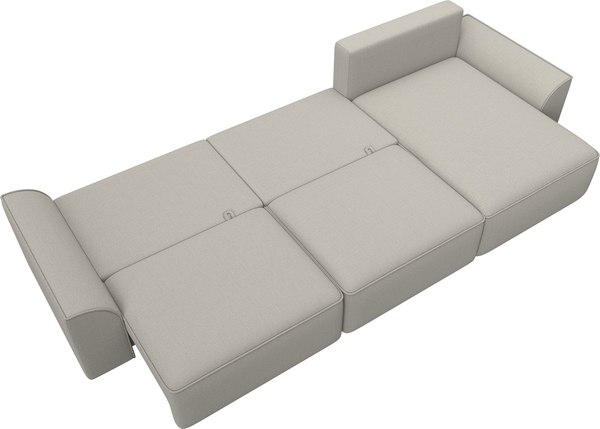 Диван угловой Лига Диванов Лига-048 лонг универсальный / 128484