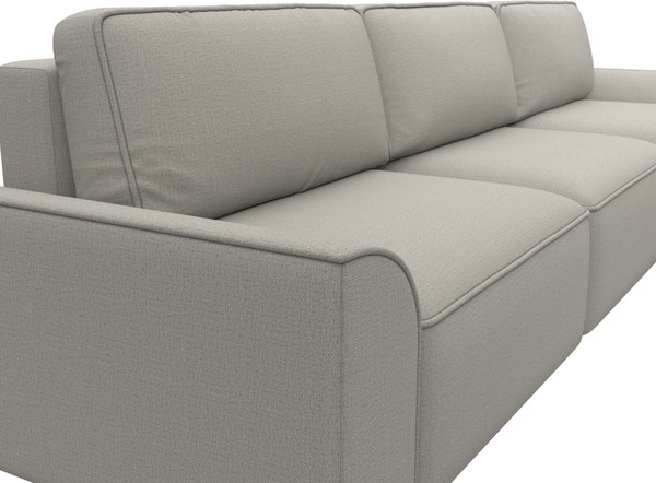 Диван угловой Лига Диванов Лига-048 лонг универсальный / 128484