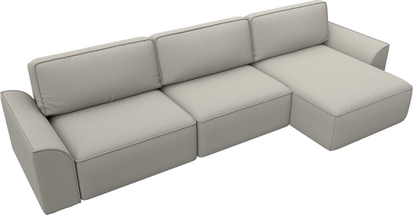 Диван угловой Лига Диванов Лига-048 лонг универсальный / 128484