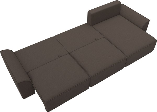 Диван угловой Лига Диванов Лига-048 лонг универсальный / 128485