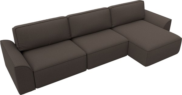Диван угловой Лига Диванов Лига-048 лонг универсальный / 128485