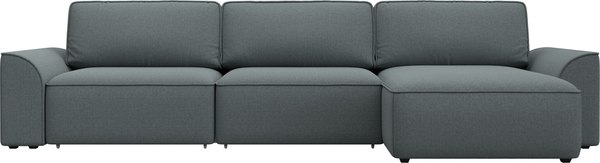 Диван угловой Лига Диванов Лига-048 лонг универсальный / 128486