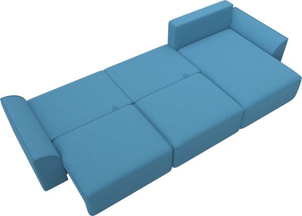 Диван угловой Лига Диванов Лига-048 лонг универсальный / 128487