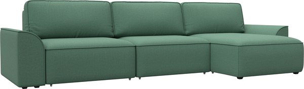 Диван угловой Лига Диванов Лига-048 лонг универсальный / 128488 - фото