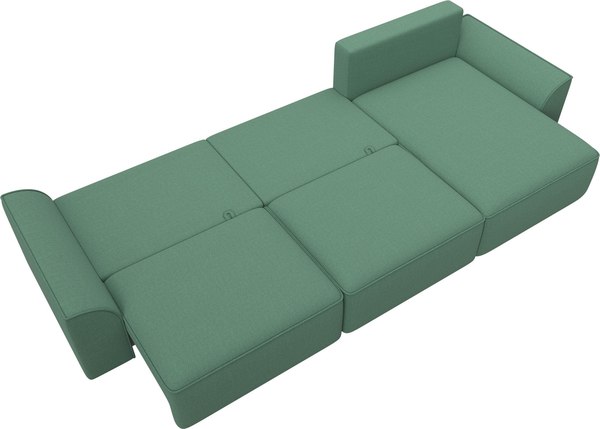 Диван угловой Лига Диванов Лига-048 лонг универсальный / 128488