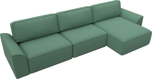 Диван угловой Лига Диванов Лига-048 лонг универсальный / 128488