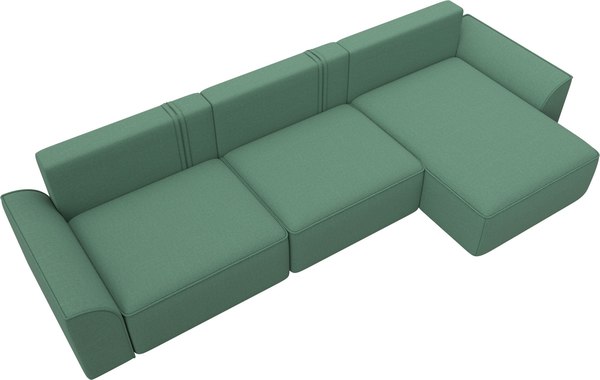 Диван угловой Лига Диванов Лига-048 лонг универсальный / 128488