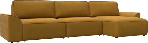 Диван угловой Лига Диванов Лига-048 лонг универсальный / 128489 - фото