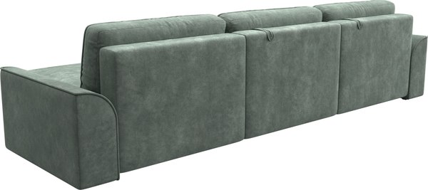 Диван угловой Лига Диванов Лига-048 лонг универсальный / 128491