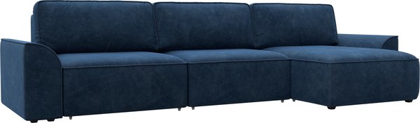 Диван угловой Лига Диванов Лига-048 лонг универсальный / 128492 - фото