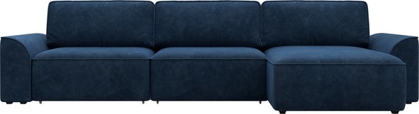 Диван угловой Лига Диванов Лига-048 лонг универсальный / 128492