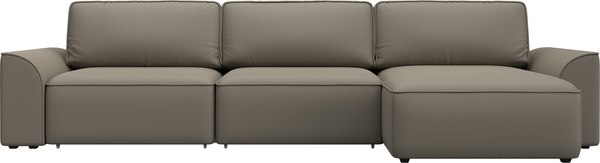 Диван угловой Лига Диванов Лига-048 лонг универсальный / 128494